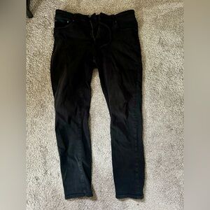 Black Uniqlo black pants size large